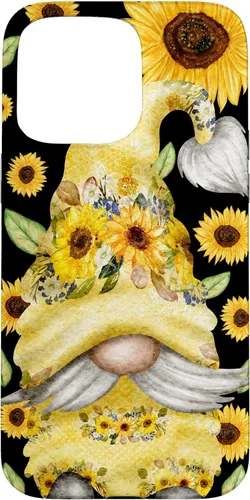 Vista 10 de Sunflower Gnome for Summer Garden Mom Cute Floral Pattern Case for iPhone 17