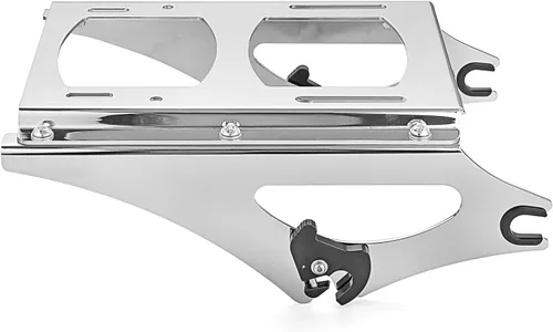 Vista 6 de WeiSen Detachable Two-UP Tour Trunk Mount Rack Compatible with Harley Touring Road King Electra Road Street Glide 2009-2013 Chrome