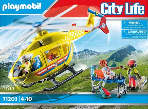 Vista 6 de Playmobil Helicóptero médico