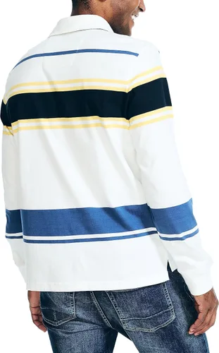 Vista 2 de Nautica Polo de rugby de manga larga para hombre