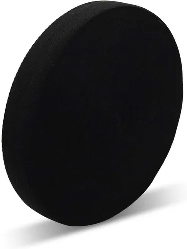 Vista 4 de Cinta de sarga de algodón natural de 50 yardas, 1 pulgada de ancho, rollo de cinta bies con patrón de espiga para coser delantales, manualidades
