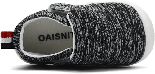 Vista 3 de OAISNIT Zapatos deportivos antideslizantes para bebés, niños y niñas, ligeros, suaves, para caminar y correr