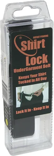 Vista 5 de Wesol Cinturón para mantener camisetas en su lugar, 1.5 pulgadas, Negro