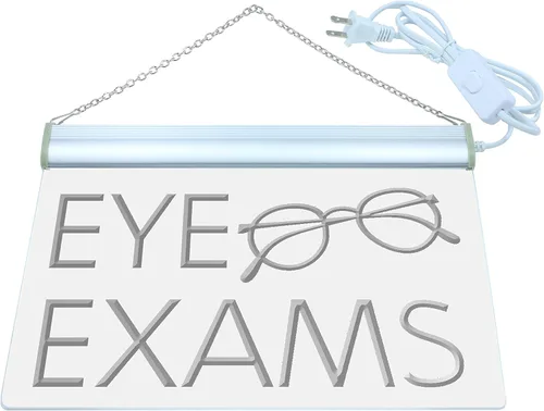Vista 2 de ADVPRO i509-b Eye Exams Glasses Optical Shop Neon Light Sign