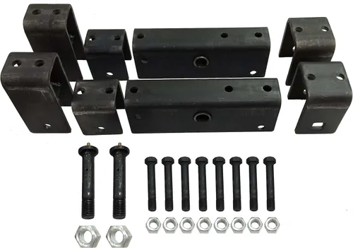 Vista 7 de LIBRA Kits de pernos en U de remolque de 2000 libras para eje de remolque redondo de 1-3/4 pulgadas