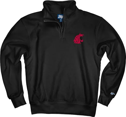 Vista 160 de Blue 84 Sudadera con cremallera de un cuarto para hombre de la NCAA