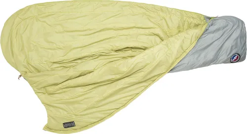 Vista 3 de Big Agnes, V Notch UL Saco de dormir: 40F sintético, gris/palma, cremallera larga/izquierda