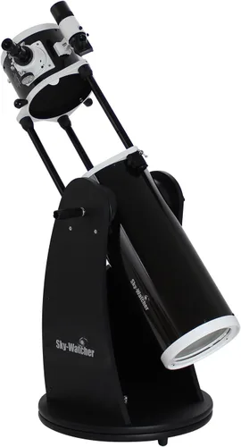 Vista 8 de Sky-Watcher Flextube 200 Dobsonian - Telescopio colapsible de gran apertura de 8 pulgadas, portátil, fácil de usar, perfecto para principiantes