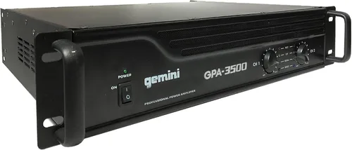 Vista 5 de Gemini Amplificador de potencia DJ profesional GPA-3500 3000W
