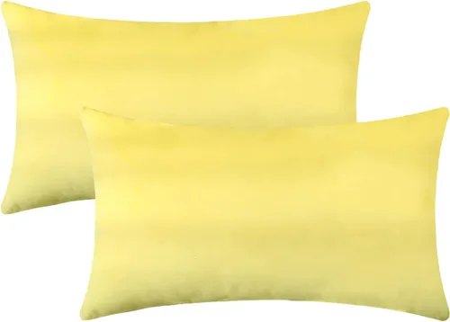 Vista 16 de Jeneoo Juego de 2 fundas decorativas para cojines de terciopelo suave y cómodo, funda sólida para cojín de sofá, decoración