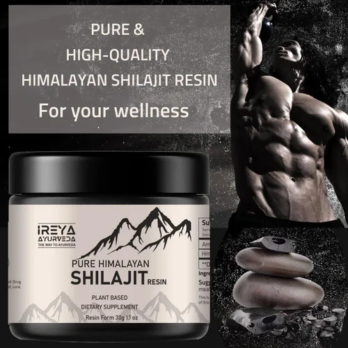 Vista 7 de Himalaya Shilajit Resina pura y original 1.05 oz (1.05 onzas) - Suplemento de hierbas ayurvédicas 100% natural para hombres y mujeres, aumenta