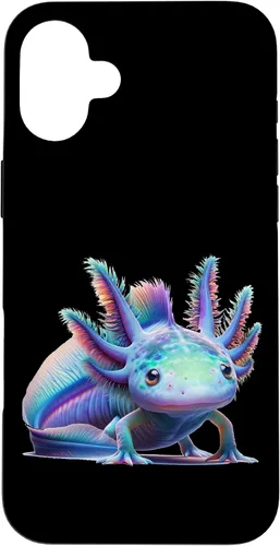 Vista 21 de Carcasa de arte de mundo submarino encantado para iPhone 11 Pro Max con diseño de ajolote mágico