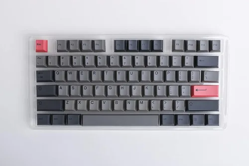 Vista 6 de HK Gaming - Teclas de sublimación Perfil Cherry Teclas gruesas de polibutileno para teclado mecánico