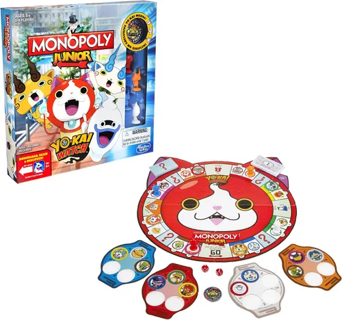 Vista 3 de Hasbro Gaming B6494 Monopoly Junior: Yo-kai Watch Edition