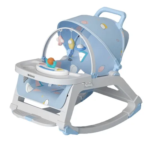 Vista 2 de SILLA MECEDORA BEBES 5 EN 1 PREMIUM💡