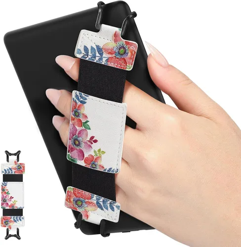 Vista 25 de MoKo Correa de mano suave para Kindle eReaders Fire Tablet de 6-8" Kindle/Kobo/Voyaga/Lenovo/Sony Kindle E-Book Tablet, Correa de mano versátil