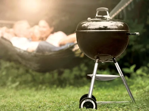 Vista 13 de Weber Original Kettle - Parrilla de carbón para cocinar y barbacoa al aire libre, 18 pulgadas, color negro