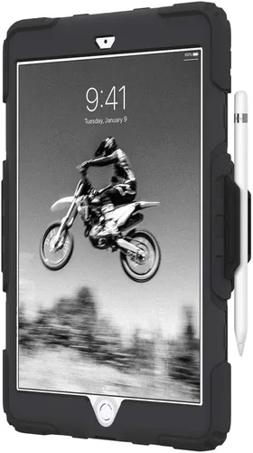Vista 4 de Griffin Survivor All-Terrain para iPad (negro), GIPD016BLK, Apple iPad 10,2" (2020 y 2019)