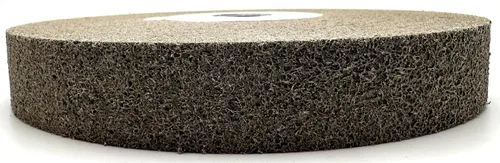 Vista 7 de EXL PRO Rueda de pulido de desbarbado convoluto – 6 x 1 pulgada x 1 pulgada 9S de carburo de silicio mediano – grado profesional – Rueda