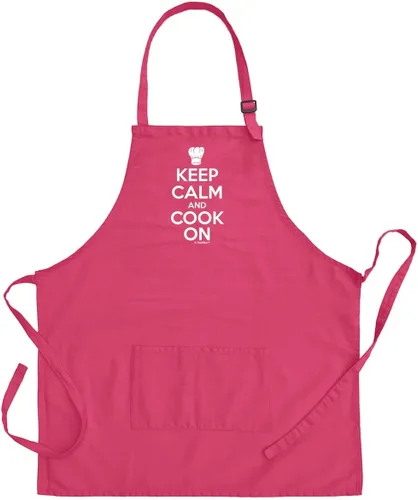 Vista 18 de ThisWear Keep Calm And Bake Cook or Grill On Two Pocket Adjustable Bib Delantal