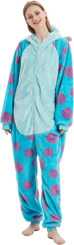 Vista 5 de Sqlszt Snorlax - Pijama unisex de una pieza para adultos, disfraz de animal Eeyore para mujeres y hombres