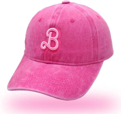 Vista 2 de Come on Let's Go Party - Gorra de béisbol para mujer, diseño de camionero, color rosa, divertido y ajustable, de algodón, con estampado de algodón