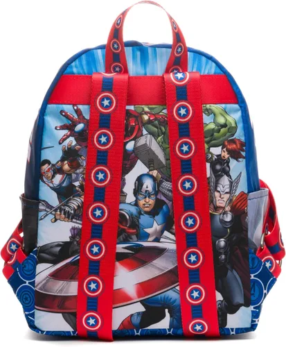 Vista 4 de Wondapop Marvel Avengers Captain America - Mochila de nailon de lujo de 13 pulgadas