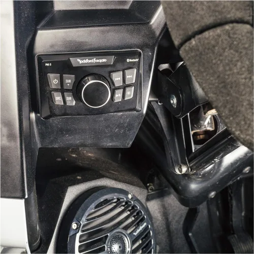 Vista 9 de Rockford Fosgate Punch Marine PMX-0 - Receptor de medios digitales ultracompacto Grado marino y listo para elementos, sin pantalla