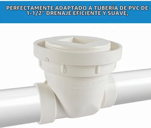 Vista 6 de HYDRO MASTER Válvula de remanso de PVC, (1-1/2 pulgadas)