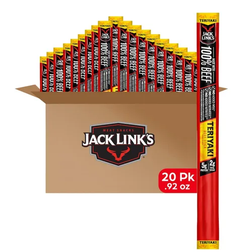 Vista 11 de Jack Link's Palitos de carne seca original - (20 unidades) 0.92 oz