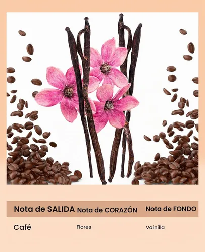 Vista 2 de PUREAMOR Perfumes de feromonas para mujer, aceite de café vainilla de larga duración, extracto de perfume de larga duración, sin alcohol, Eau De