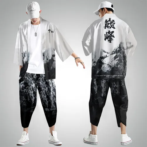 Vista 6 de Aipengry Men's 2 Piece Outfits Tracksuits Ropa Deportiva Para Hombre Mens Joggers Slim Fit Sport Outfit For Men Jogging Suits
