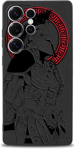 Vista 31 de SIMPLYMDRN Funda delgada para Samsung S23, diseño de Joker Haha, funda genial para hombre, funda de diseñador de villanos de superhéroes, delgada