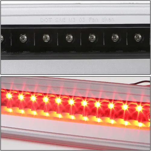 Vista 3 de ADN Motoring tercera luz de freno, Negro