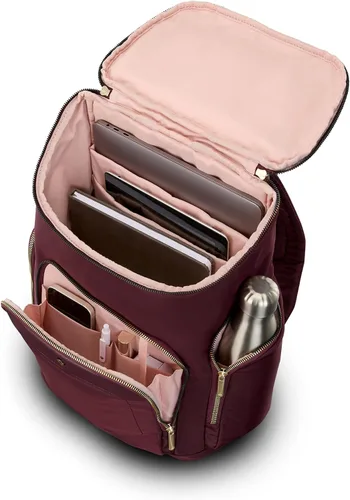 Vista 4 de Samsonite Mobile Solution 2 Mochila Deluxe, Merlot