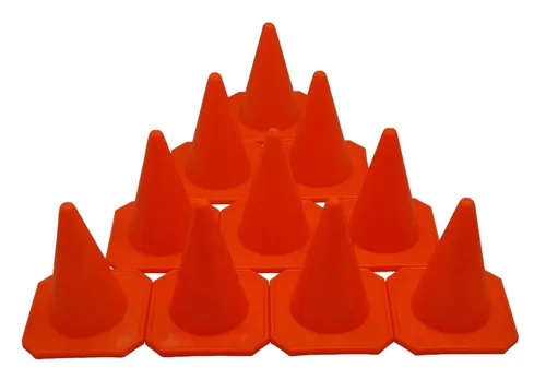 Vista 16 de BlueDot Trading Conos para entrenamiento de agilidad., 40 Naranja