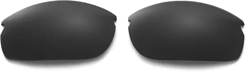 Vista 4 de Walleva Gafas de sol polarizadas de titanio lentes de repuesto negras Oakley Commit SQ