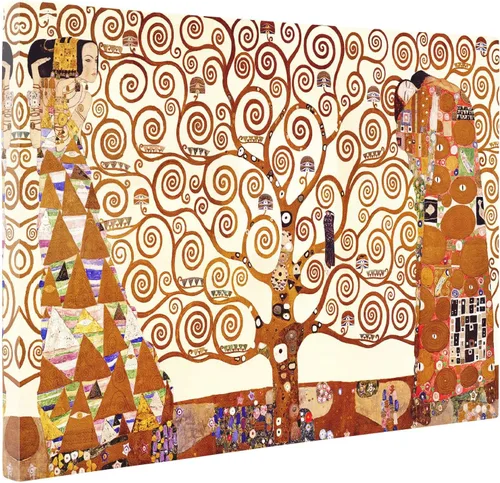Vista 15 de Niwo ART - Bandera, serie de pinturas más famosas del mundo, lienzo para pared, decoración del hogar, envoltura de galería, estirado, enmarcado