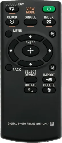 Vista 3 de Allimity RMT-DPF7 RMTDPF7 - Mando a distancia de repuesto compatible con marco de fotos digital Sony DPF-D830 DPF-D830L DPFD830 DPFD830L