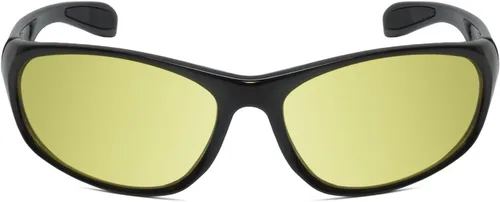 Vista 2 de Calabria 2715 Gafas de conducción de visión nocturna amarillas, antirreflejos, para hombres y mujeres, polarizadas o no polarizadas, gafas de sol