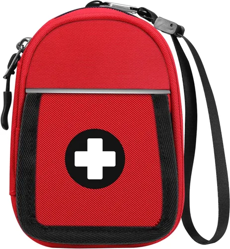 Vista 8 de SITHON - Estuche aislante para medicamentos, pequeño organizador de viaje, bolsa de emergencia médica, contiene Auvi Q, spray nasal, medicamentos