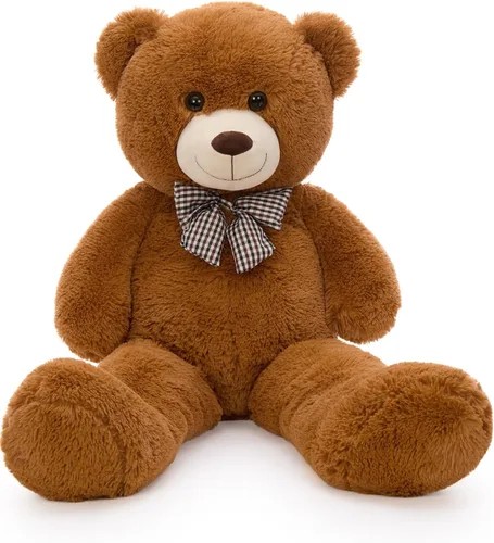Vista 19 de MaoGoLan Oso de Peluche Teddy Gigante, Animal de Peluche Grande de Tamaño Real, 5 Pies, Suave y Esponjoso Gran Regalo de Oso Teddy para Baby Shower