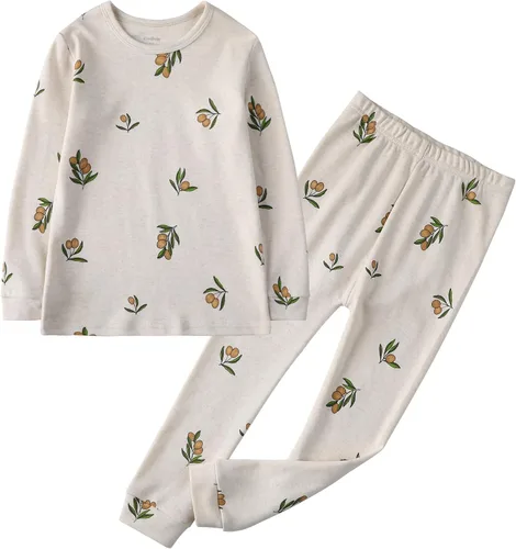 Vista 30 de Owlivia Conjunto de pijama para niños pequeños de 12 meses a 8 años Conejo A-gris