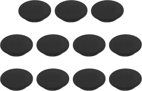 Vista 165 de MECCANIXITY - Tapones de silicona en forma de T (26mm, 1 pulgada de diámetro), color negro