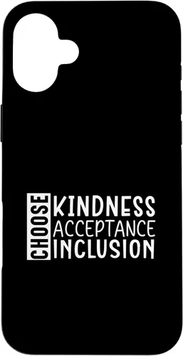 Vista 23 de Choose Kindness Acceptance Inclusion Orange Day Case for iPhone 17