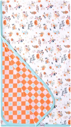 Vista 83 de Copper Pearl Manta de bebé jumbo de 3 capas: edredones suaves para niños y niñas Transpirable, acogedora, manta para niños pequeños Edredón