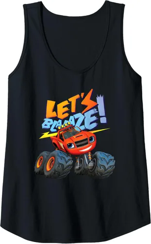 Vista 16 de Camiseta sin mangas Blaze Let's Blaze!, Negro, S