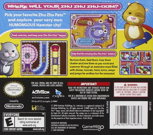 Vista 2 de Zhu Zhu Pets - Nintendo DS