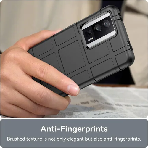 Vista 5 de Funda delgada para Xiaomi Poco F5 Pro, funda para Redmi K60/K60 Pro, resistente funda duradera para exteriores con protección de grado militar a