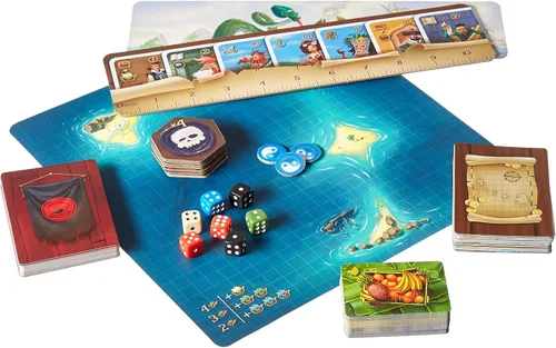 Vista 3 de IDW Juegos Piratas de los 7 Mares Juego de mesa